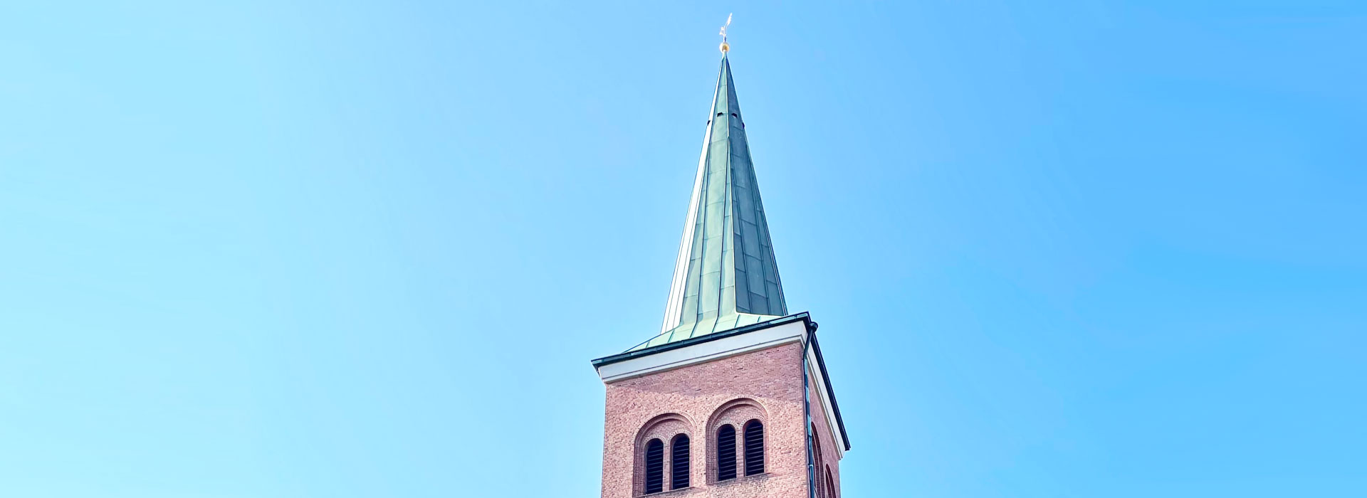 Kirchturm der Pfarrei St. Maria Hamburg-Harburg